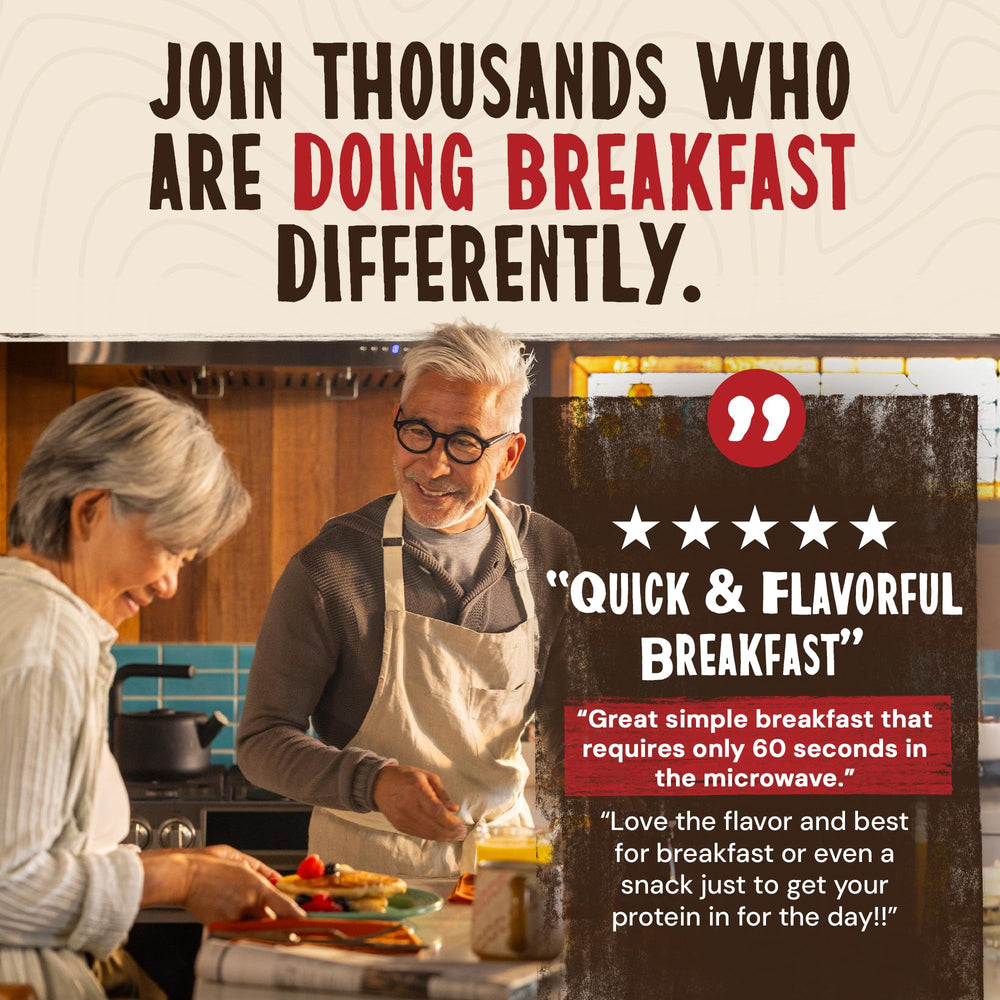 Ideal quick breakfast or snack idea with Kodiak Cakes On the Go