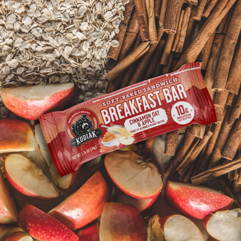 Kodiak Cakes Cinnamon Oat & Apple bar aroma of cinnamon and apple