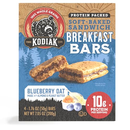 Kodiak Cakes 100% whole grains offer wholesome, fiber-rich snacking.
