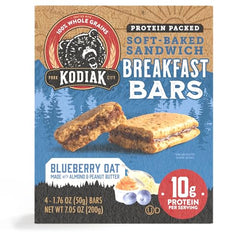 Kodiak Cakes 100% whole grains offer wholesome, fiber-rich snacking.
