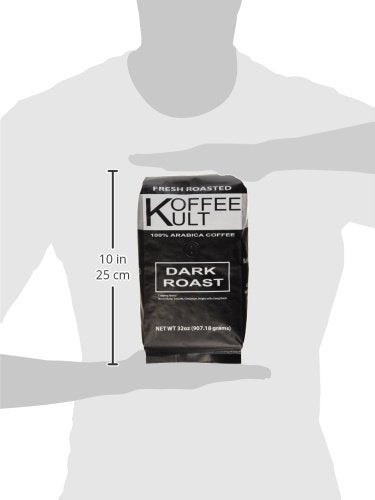 32-ounce resealable bag keeps Koffee Kult beans fresh between brews