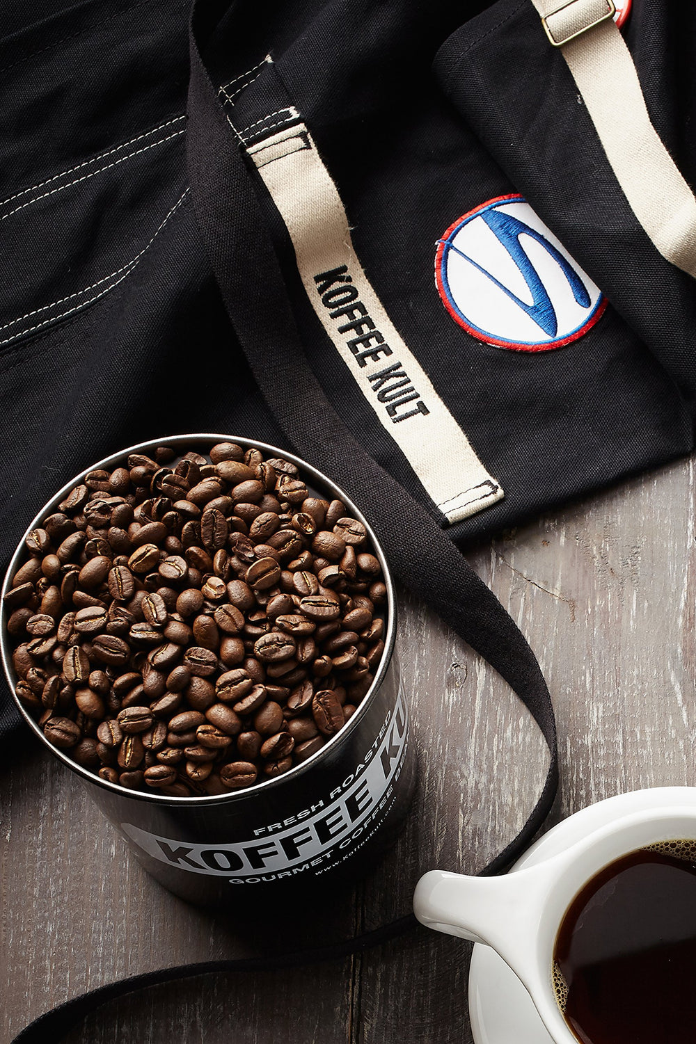 Koffee Kult environmentally friendly roasting process and sustainable setup