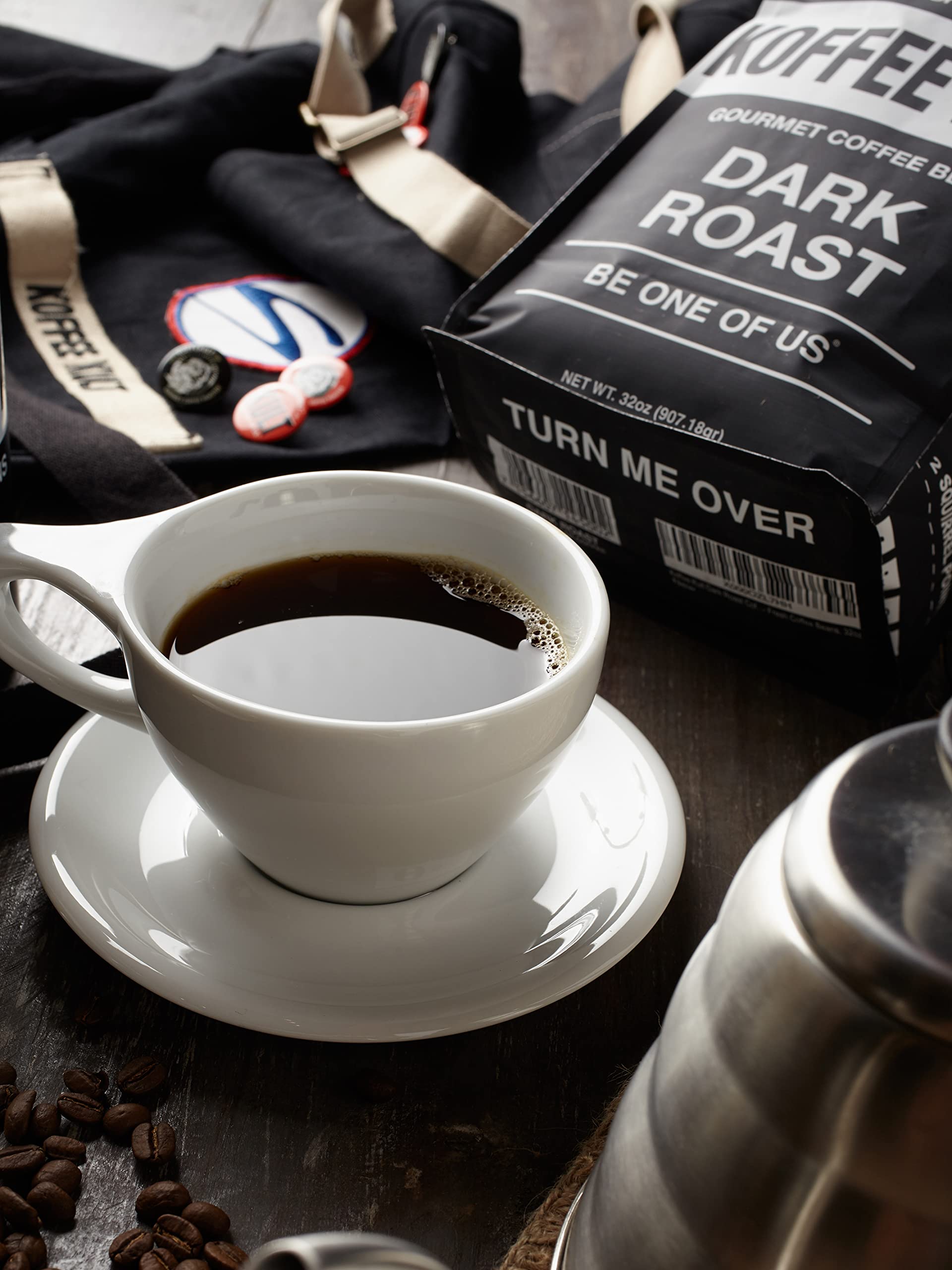 Organic Arabica blend from Colombia, Guatemala, and Sumatra in Koffee Kult