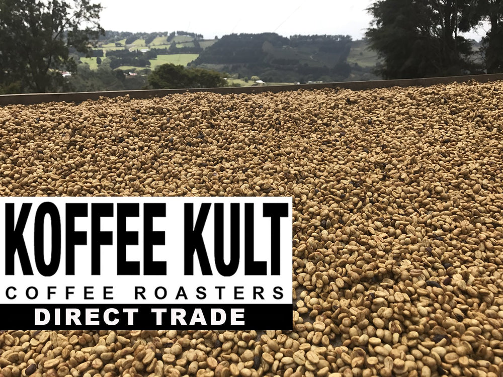 Rich, dark roast beans from Thunder Bolt with full-bodied aroma
