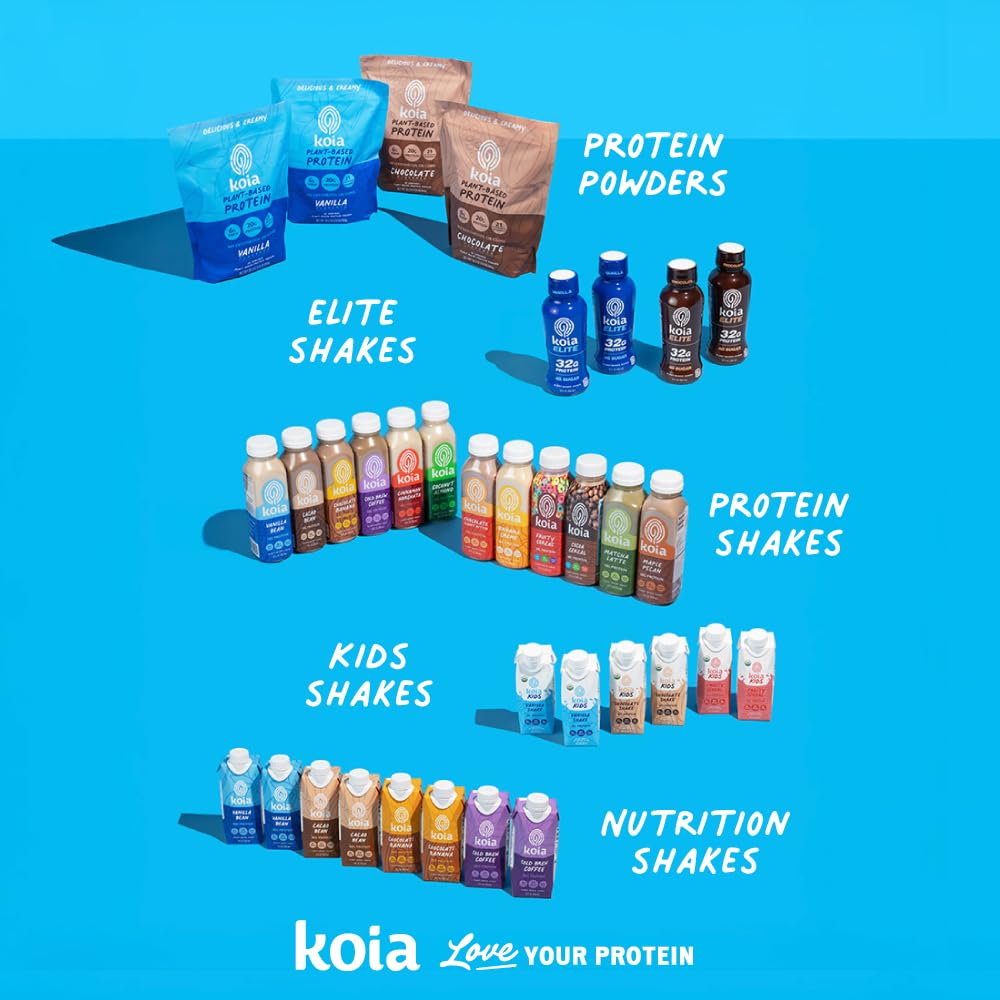 Koia dairy-free gluten-free non-GMO shake suits inclusive diets
