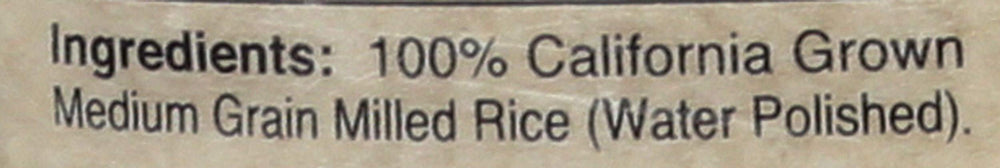 Kokuho Rose Rice cooked steam bowl showing fluffy, tender grains.