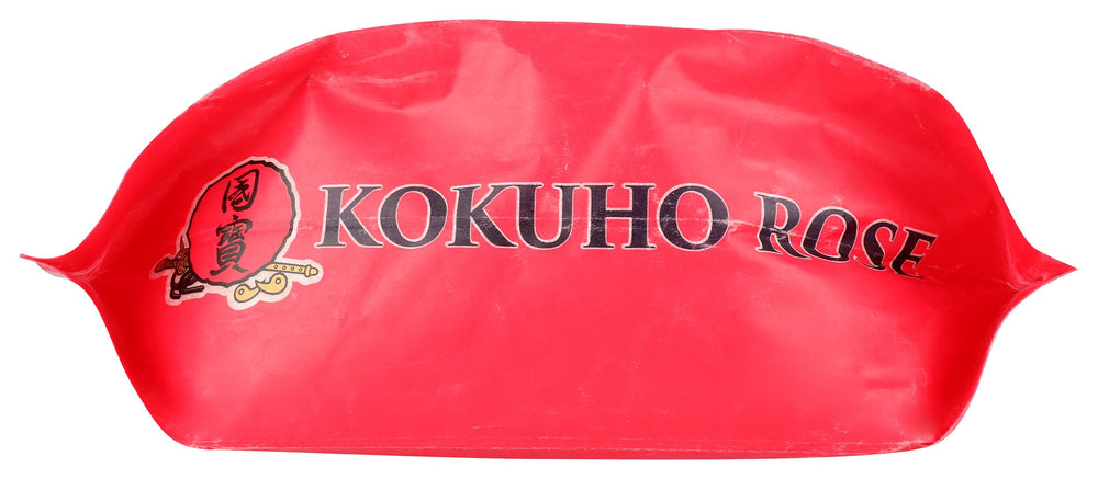 Kokuho Rose Rice packaging highlights consistent quality and value.