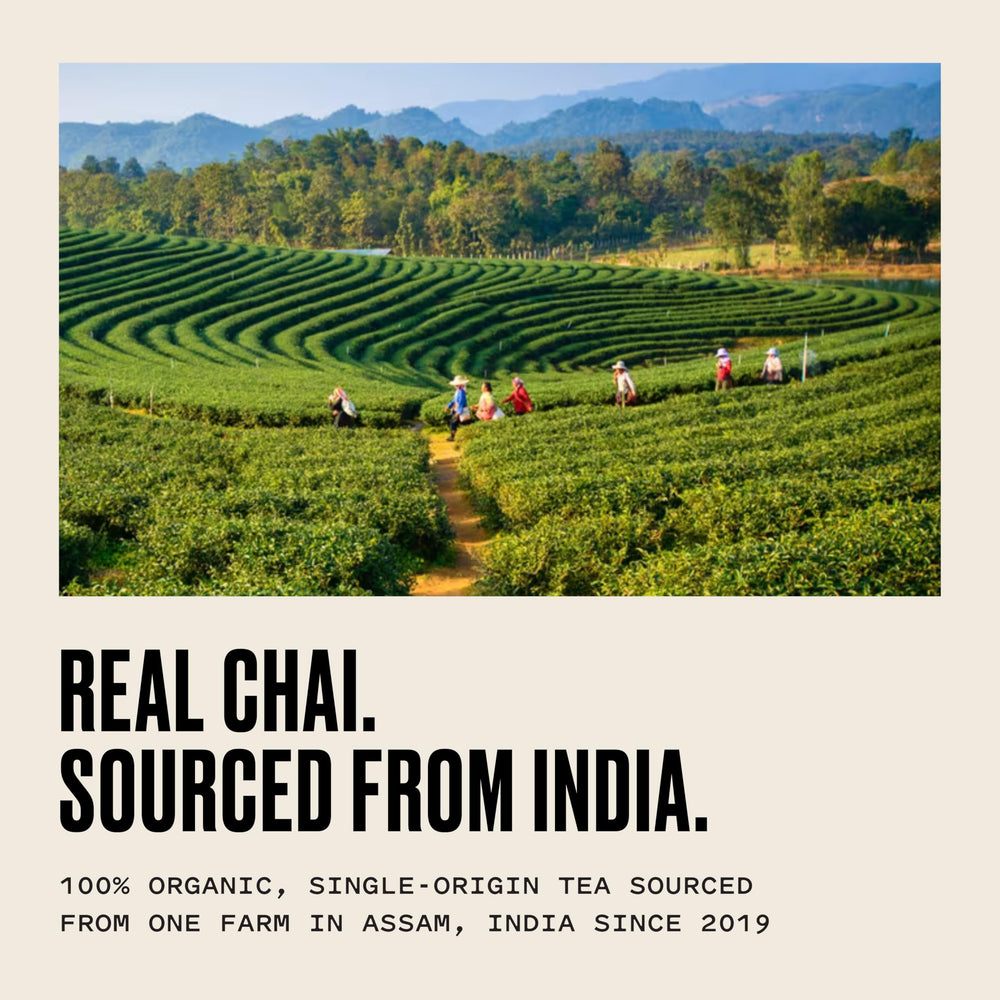 Kolkata Chai Co ginger and cardamom aroma enhances daily ritual