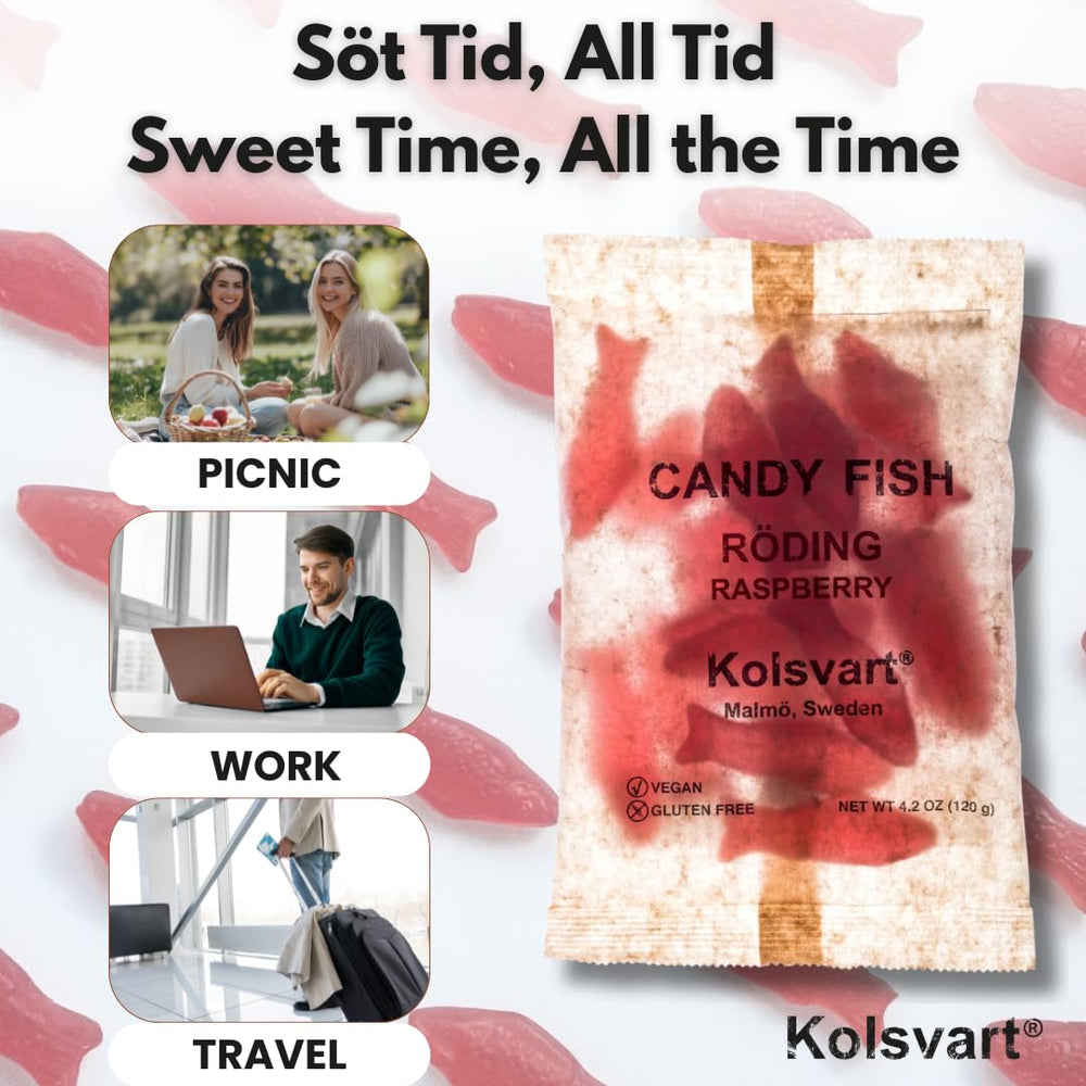 Kolsvart packaging on display showing a 4.2oz single-pack.