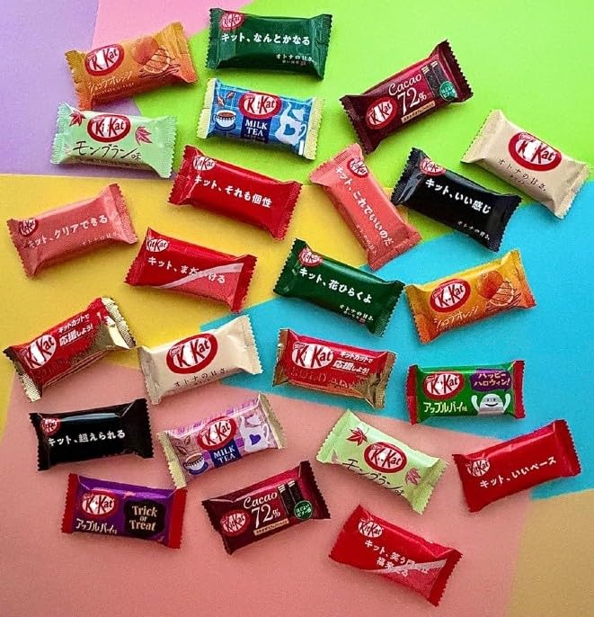 Red bean KitKat offers a traditional sweet Japanese note