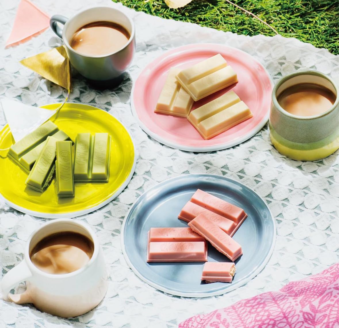 Roasted tea KitKat provides a warm, toasty experience