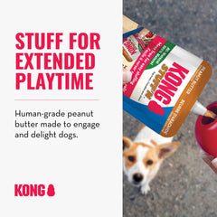 KONG Stuff’N peanut butter used to stuff a dog toy for enrichment.