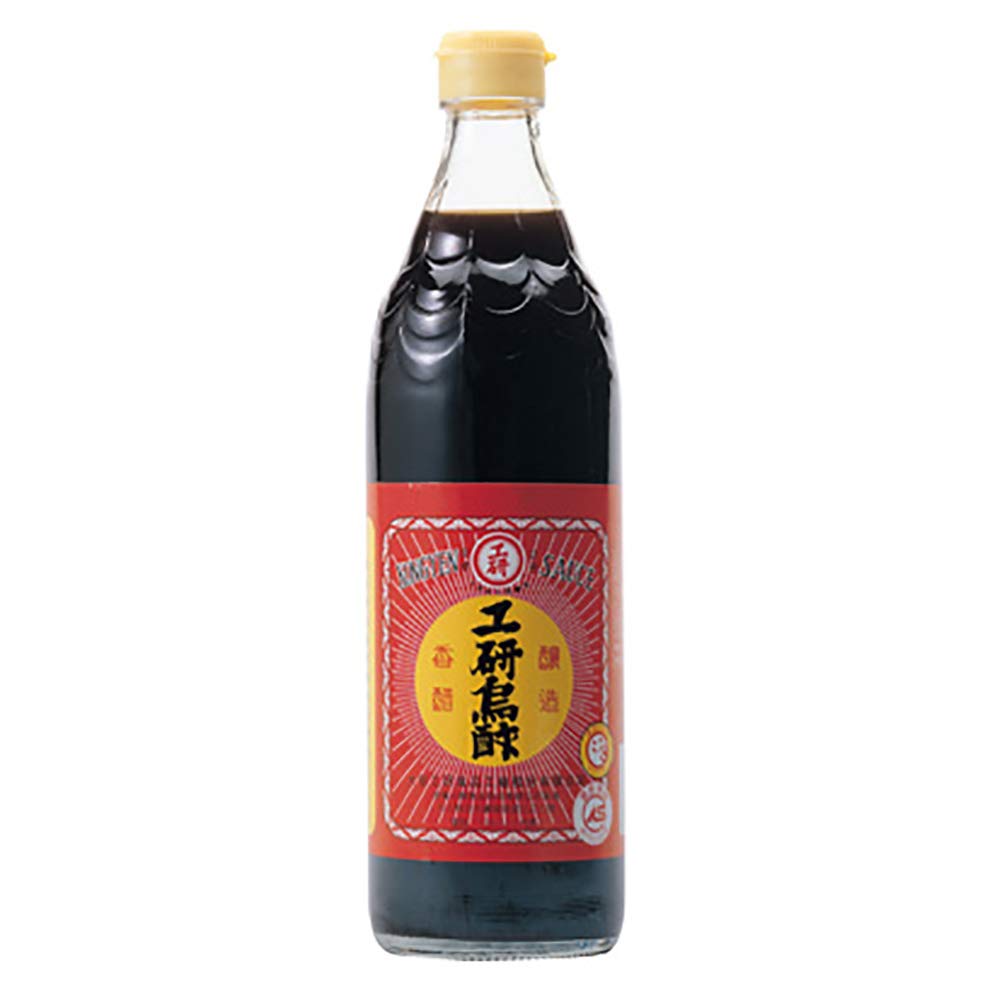 Kong Yen Black Vinegar bottle ideal for dressings and stir-fries.