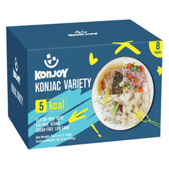 KONJOY Konjac spaghetti pack offers a low-calorie, gluten-free pasta option for meals.
