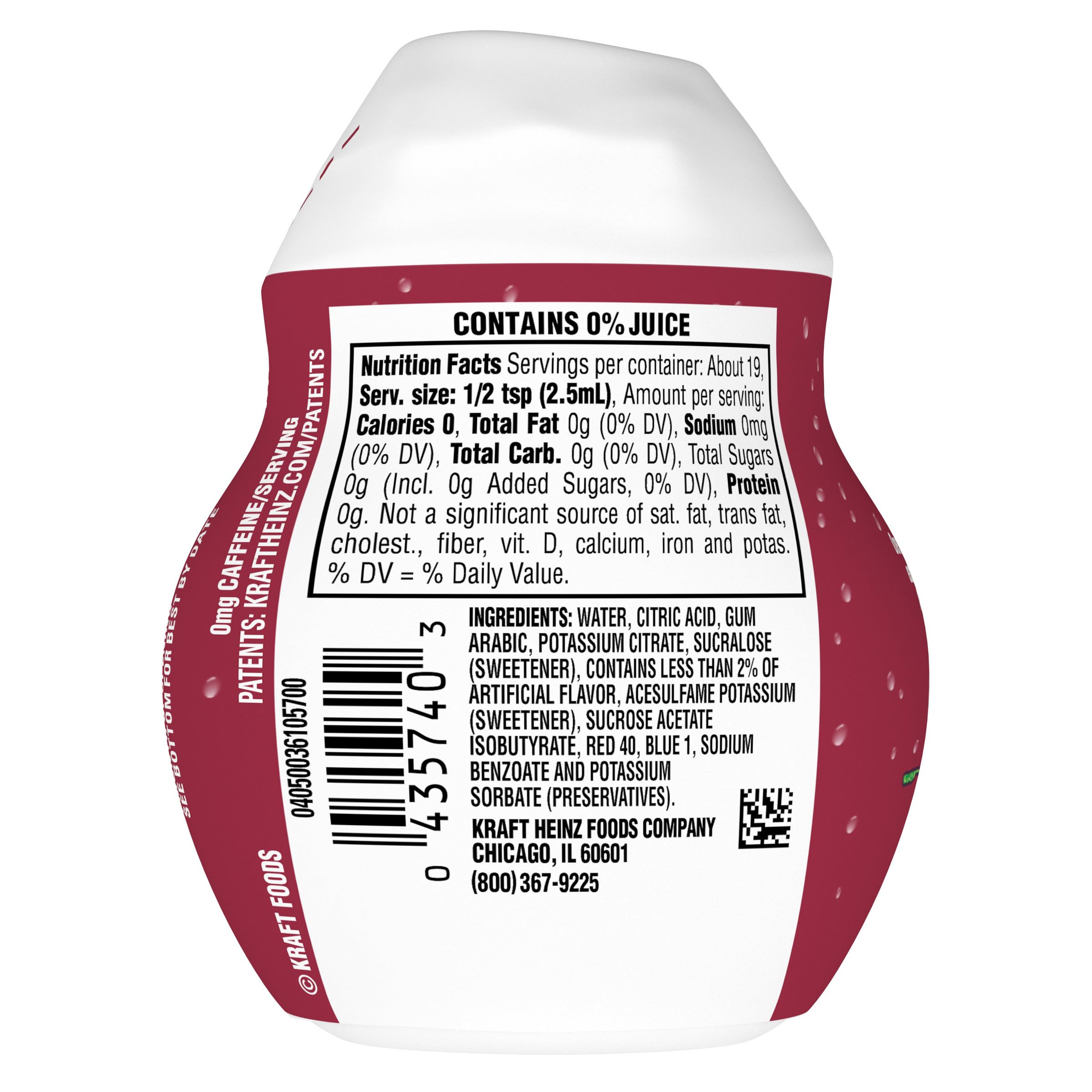 Kool-Aid Cherry liquid drink 24 servings per bottle