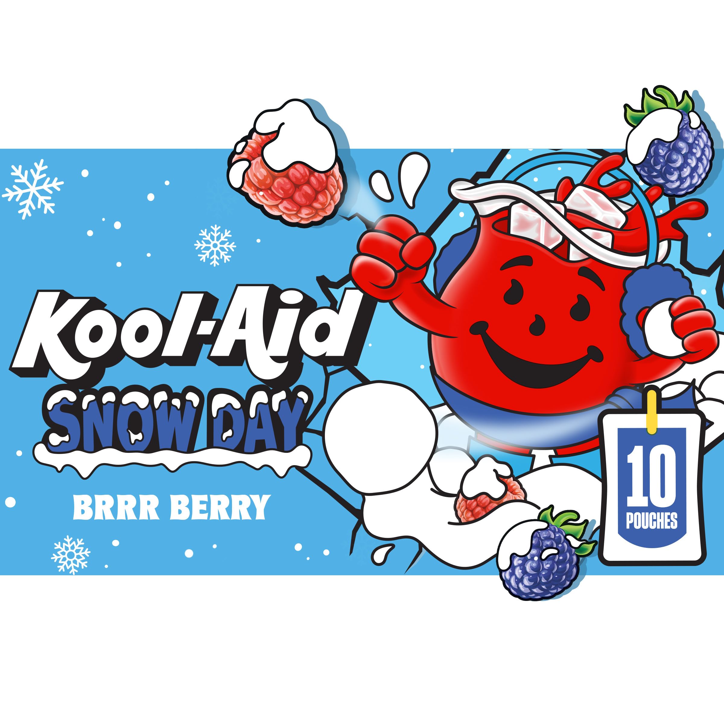 Kool-Aid Ghoul-Aid Scary Berry pouches for on-the-go winter refreshment.
