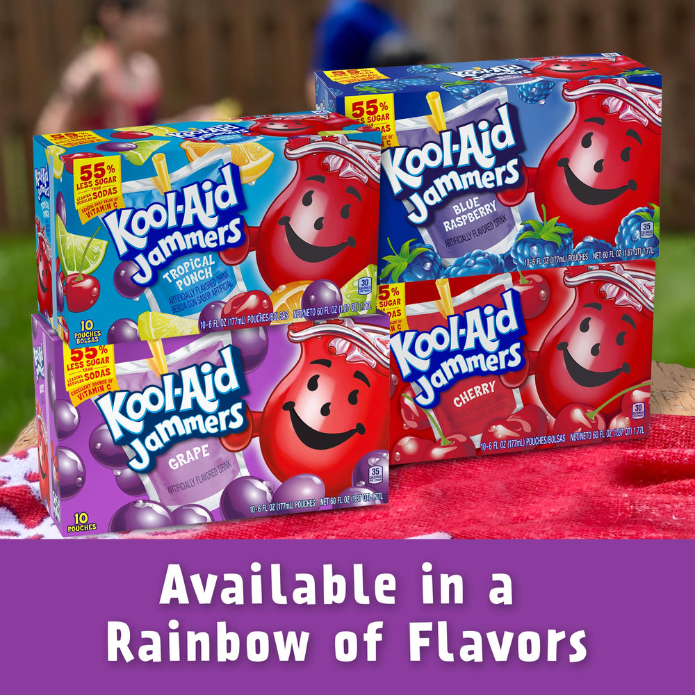 Kool-Aid Jammers Grape 40-count pack, great for group events