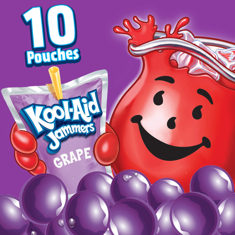 Kool-Aid Jammers Grape for soccer game snacks and hydration