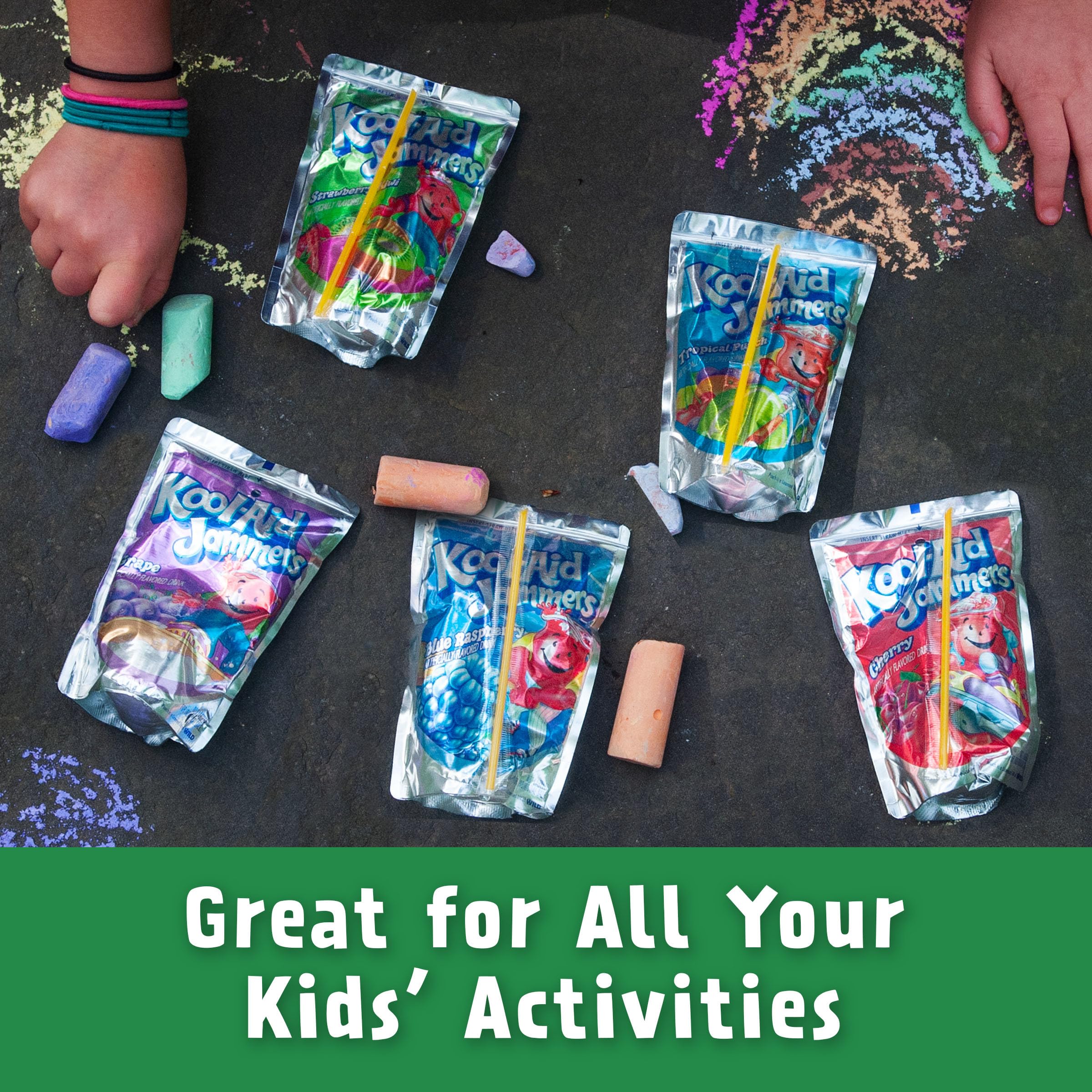 Kool-Aid Jammers on-the-go pouch for travel and outings