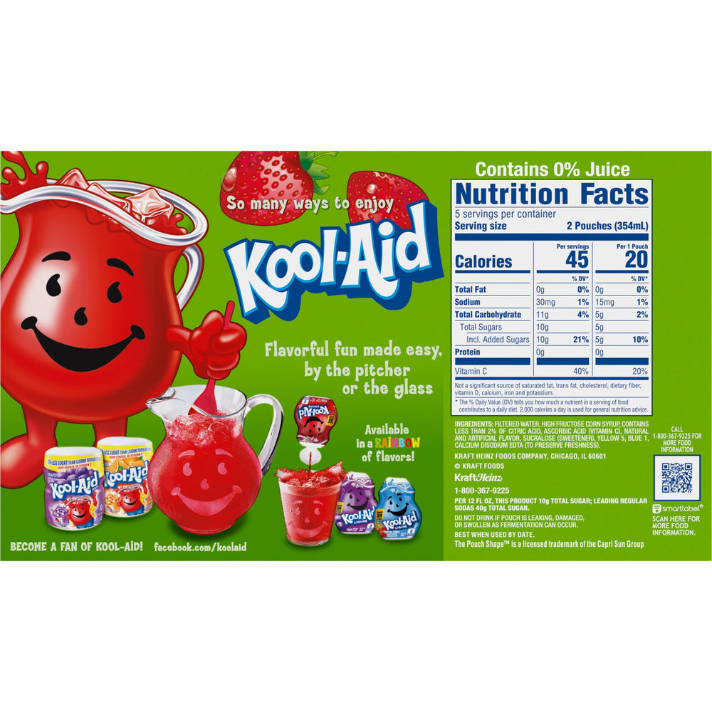 Kool-Aid Jammers on-the-go pouch ready for adventures.