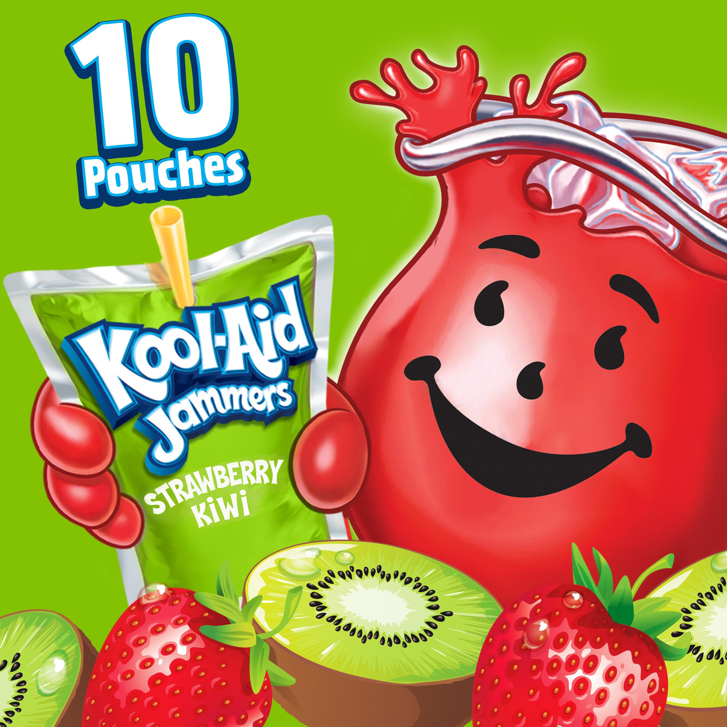 Kool-Aid Jammers pantry storage for easy access.