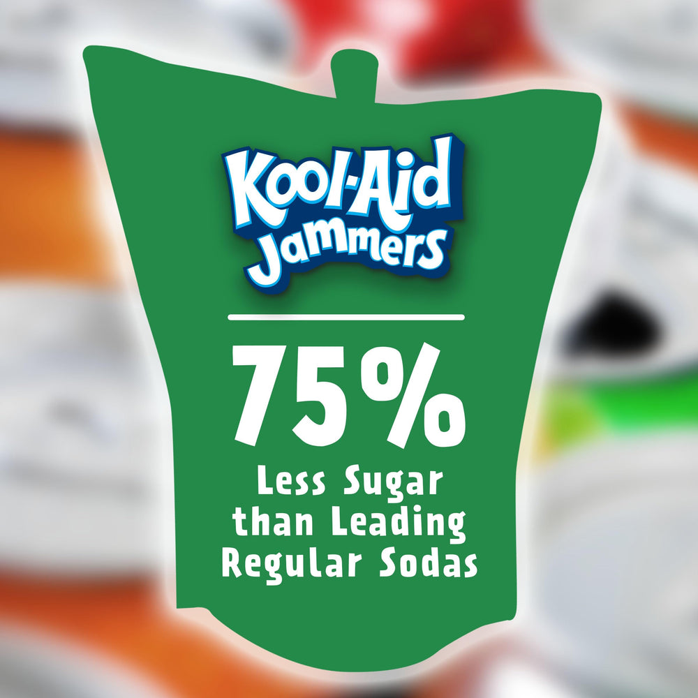Kool-Aid Jammers Vitamin C boost in watermelon flavor