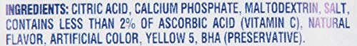 Kool-Aid Lemonade packet closeup showing easy mixing