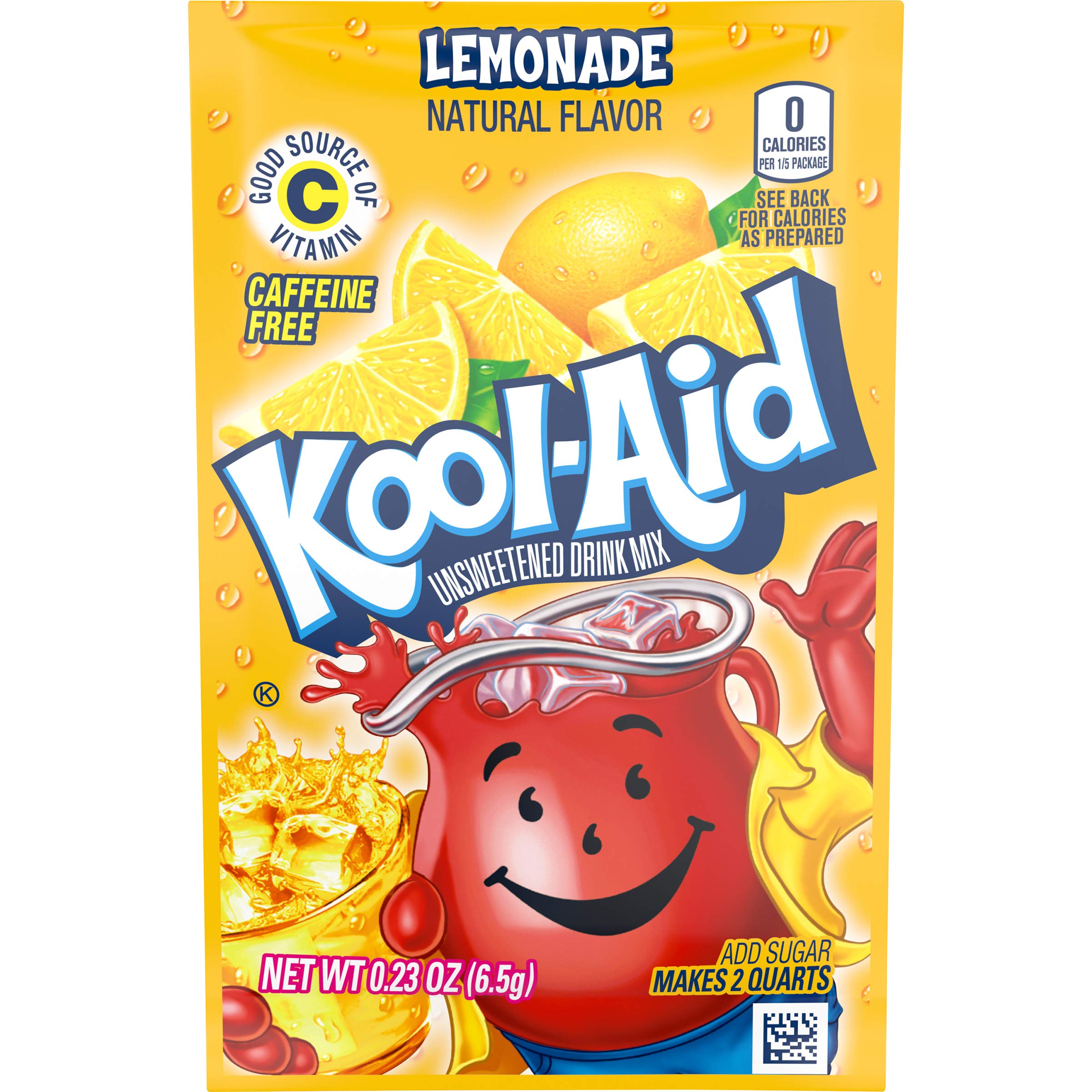 Kool-Aid Lemonade packets ready to mix for versatile hydration