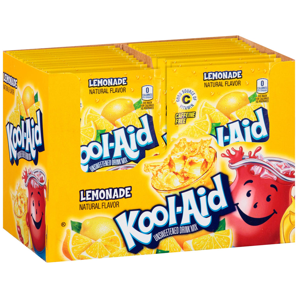 Kool-Aid Lemonade pitcher pouring two-quarts for gatherings