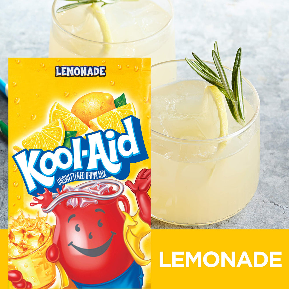 Kool-Aid Lemonade ready-to-serve in a chilled glass