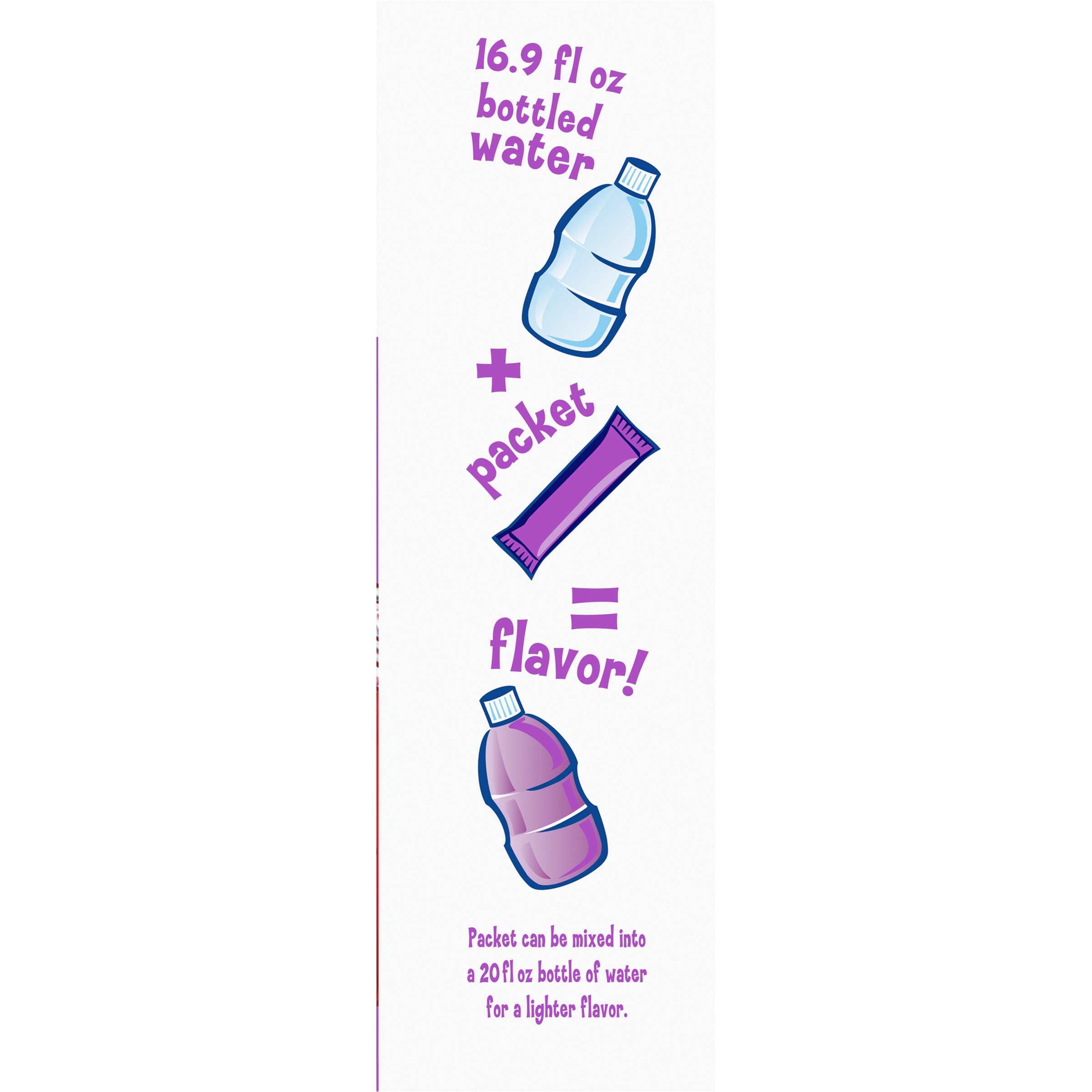 Kool-Aid packets ready for work or travel