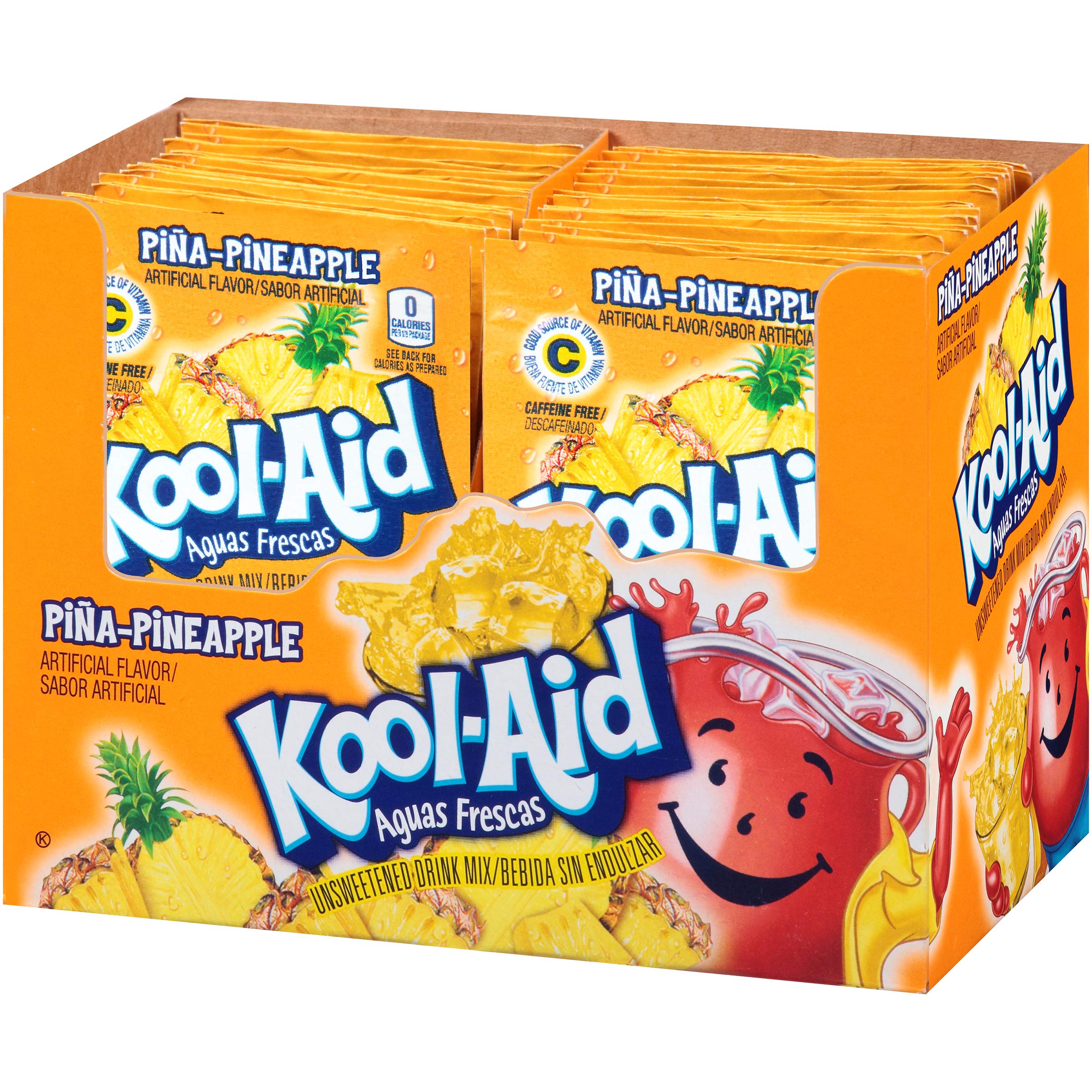Kool-Aid pina-pineapple served in a chilled glass with ice