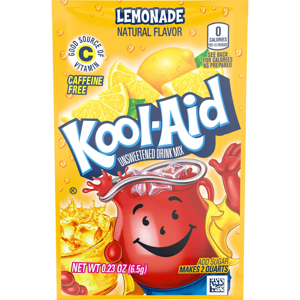 Kool-Aid sealed packets preserve freshness until ready to enjoy