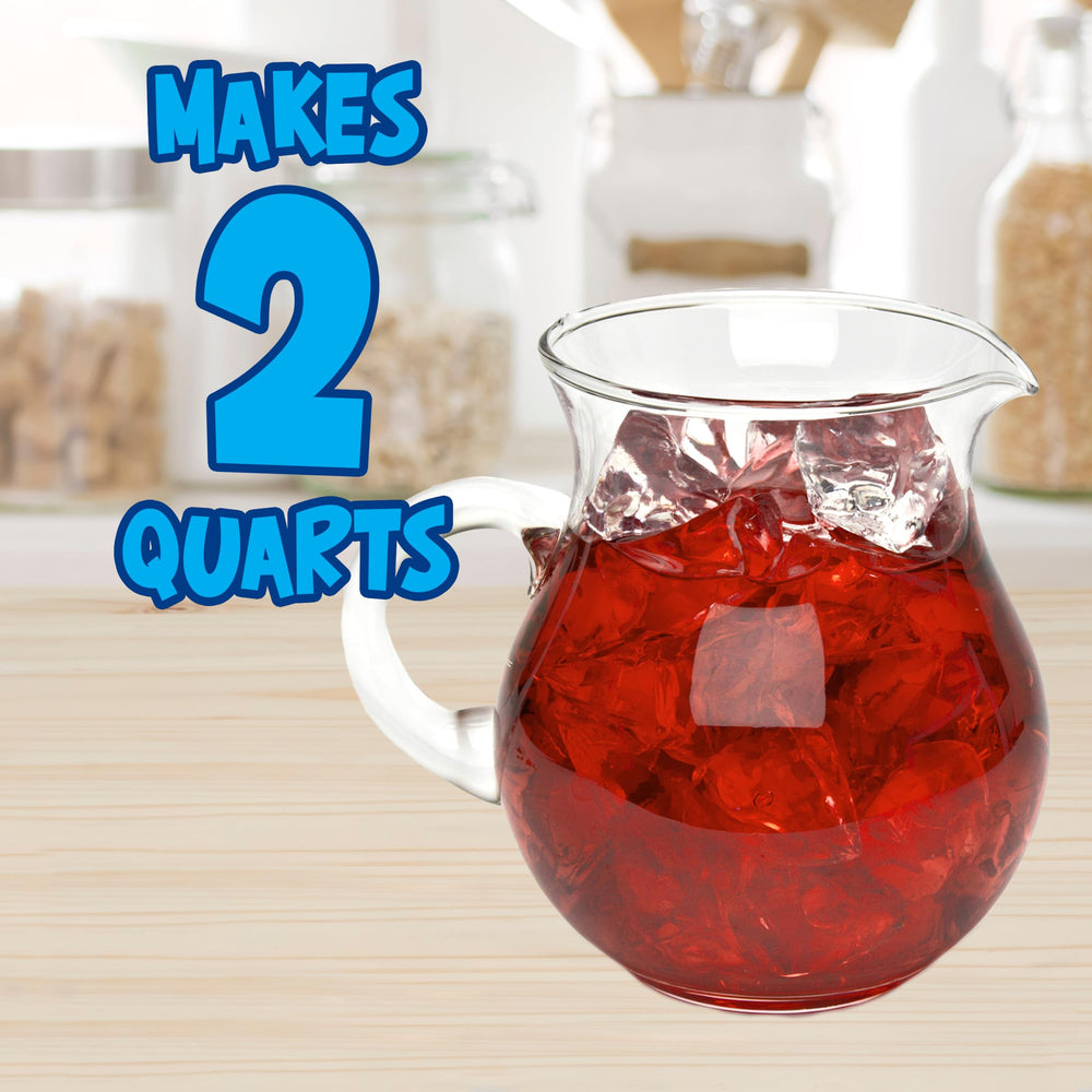 Kool-Aid Tropical Punch canister emphasizes freshness with reseal lid.