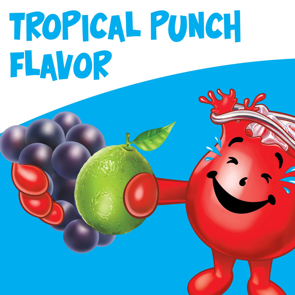 Kool-Aid Tropical Punch provides vitamin C in a refreshing drink.