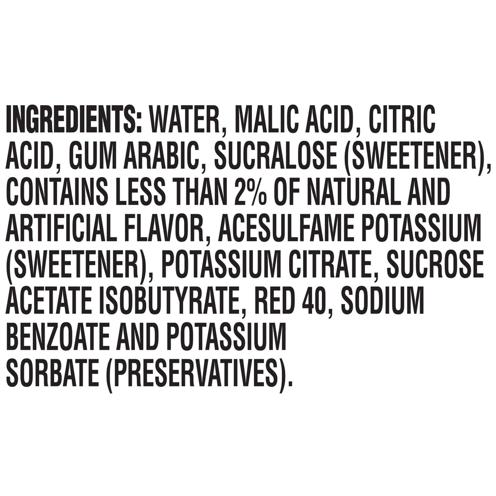 Kool-Aid Watermelon Liquid Drink Mix squeezed into water for fast sweetness.