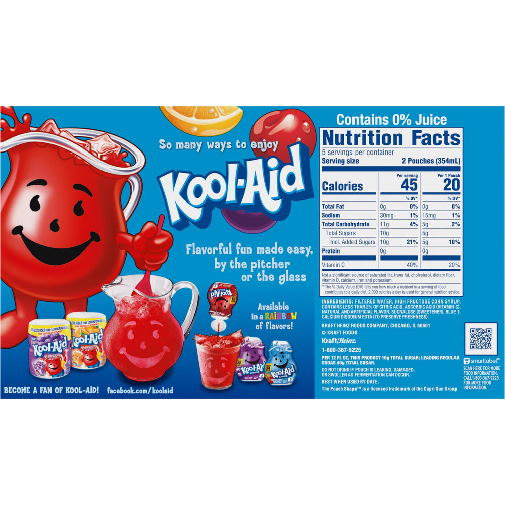 Kool-Aid branding evokes family memories of flavorful treats