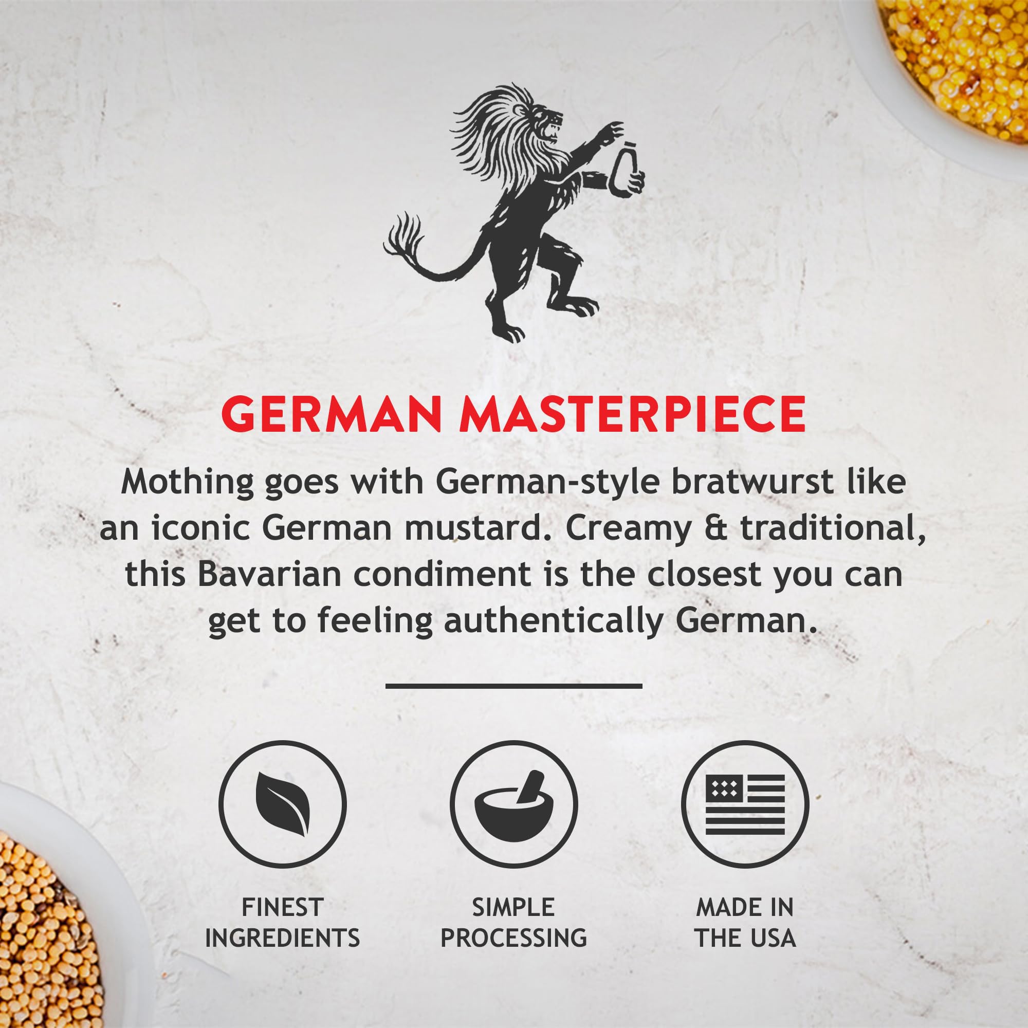 Koops' Dusseldorf Mustard pack-of-2, sustainably bottled for family meals