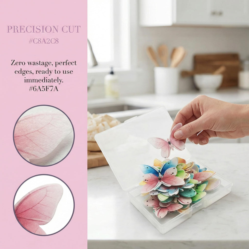 KOOTIPS edible toppers are easy to use flat or folded for 3D.