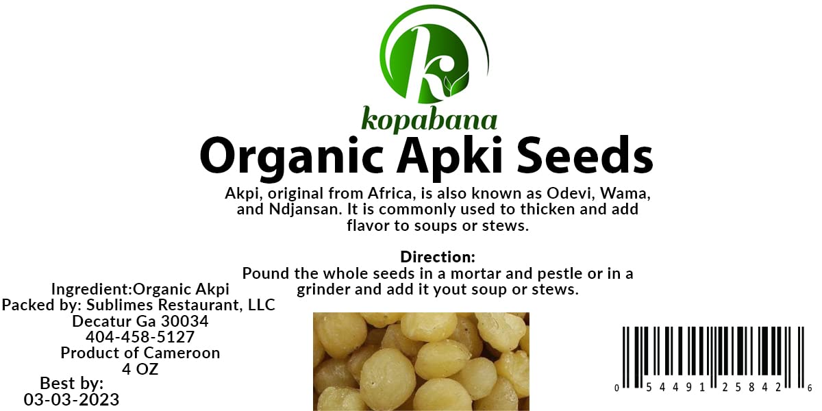 KOPABANA Akpi seeds spice mix evokes authentic flavors