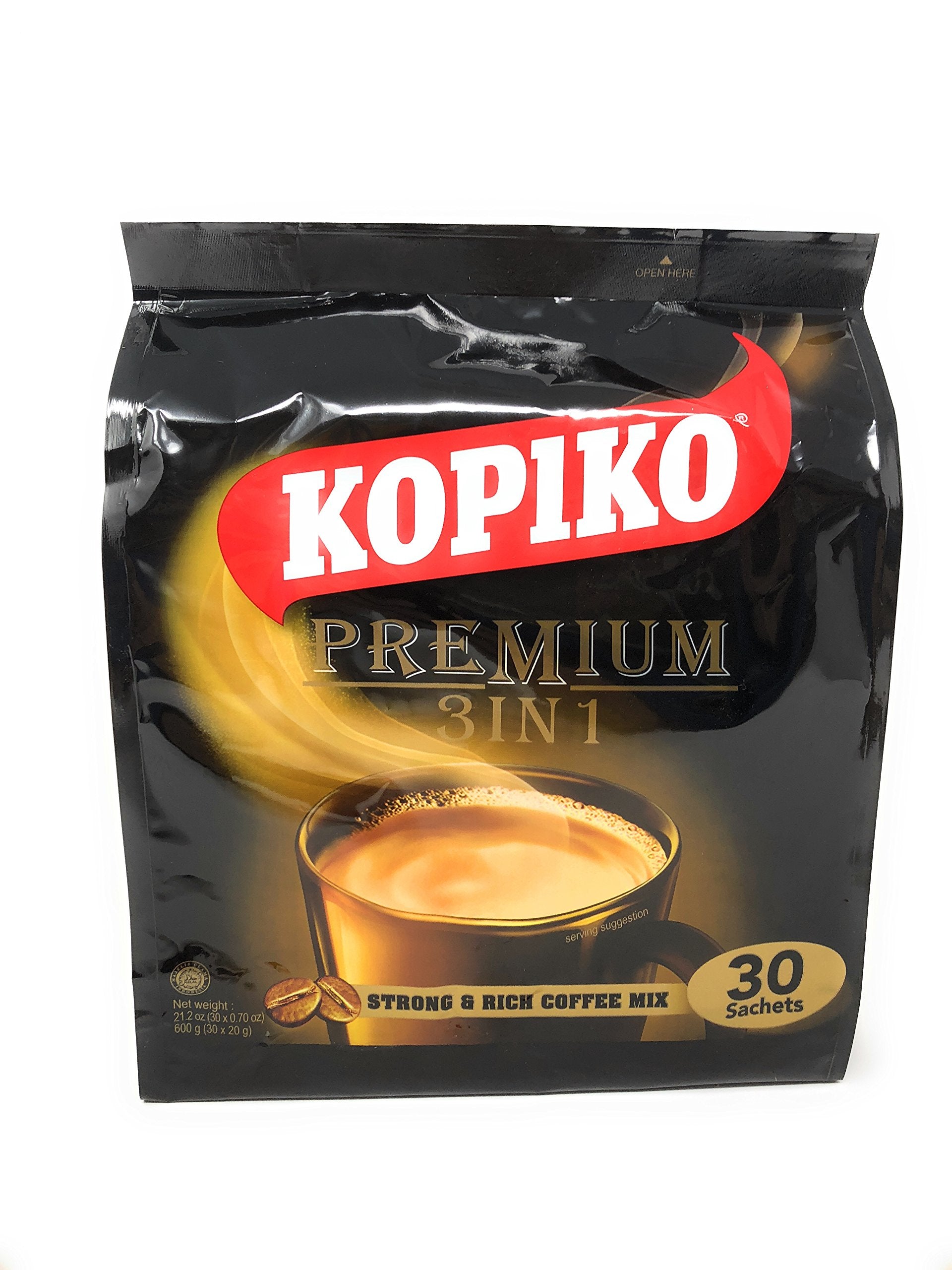 Kopiko 3 in 1 sachets ready to brew for on-the-go coffee moments.