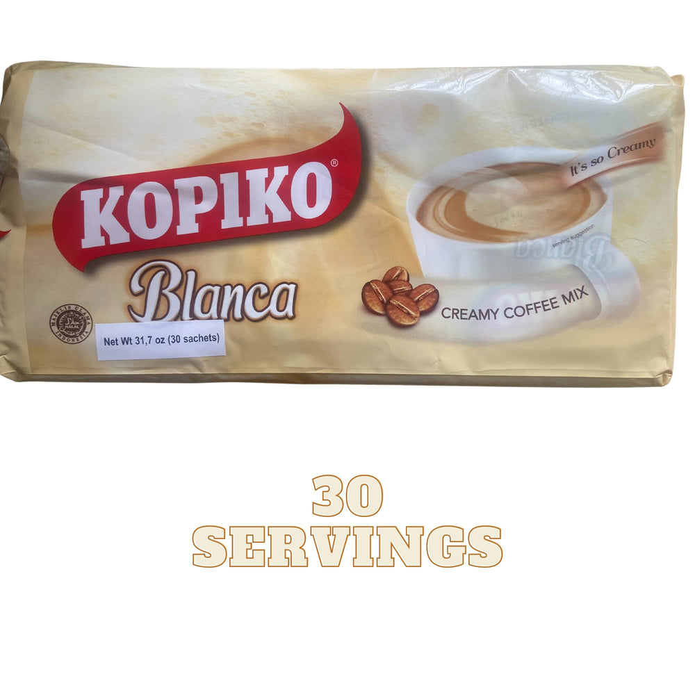 Kopiko Blanca K-cup collection illustrating versatile instant coffee options.
