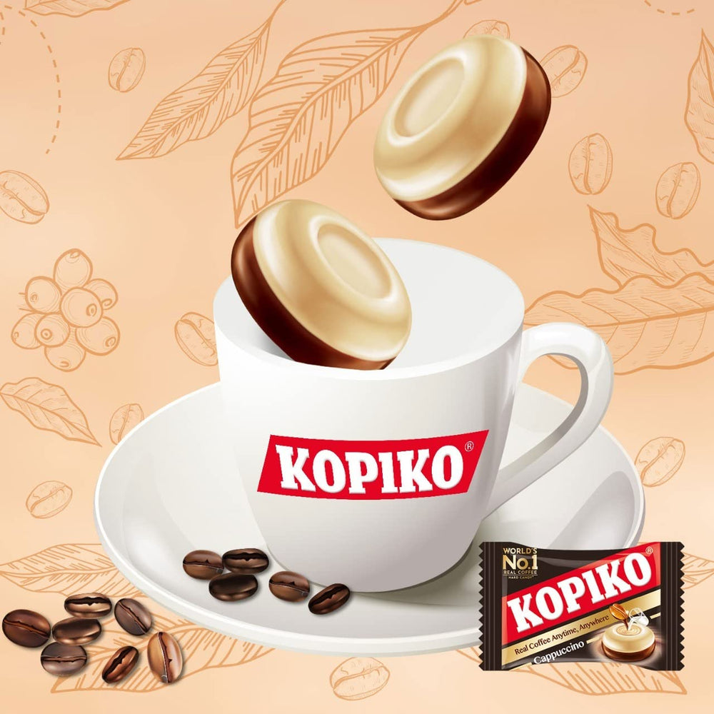 Contains real coffee extract for authentic aroma and taste.