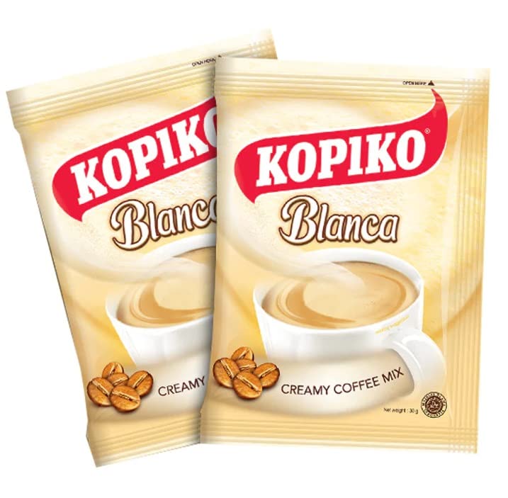Kopiko Creamy Blanca cup with creamy texture for a satisfying start.