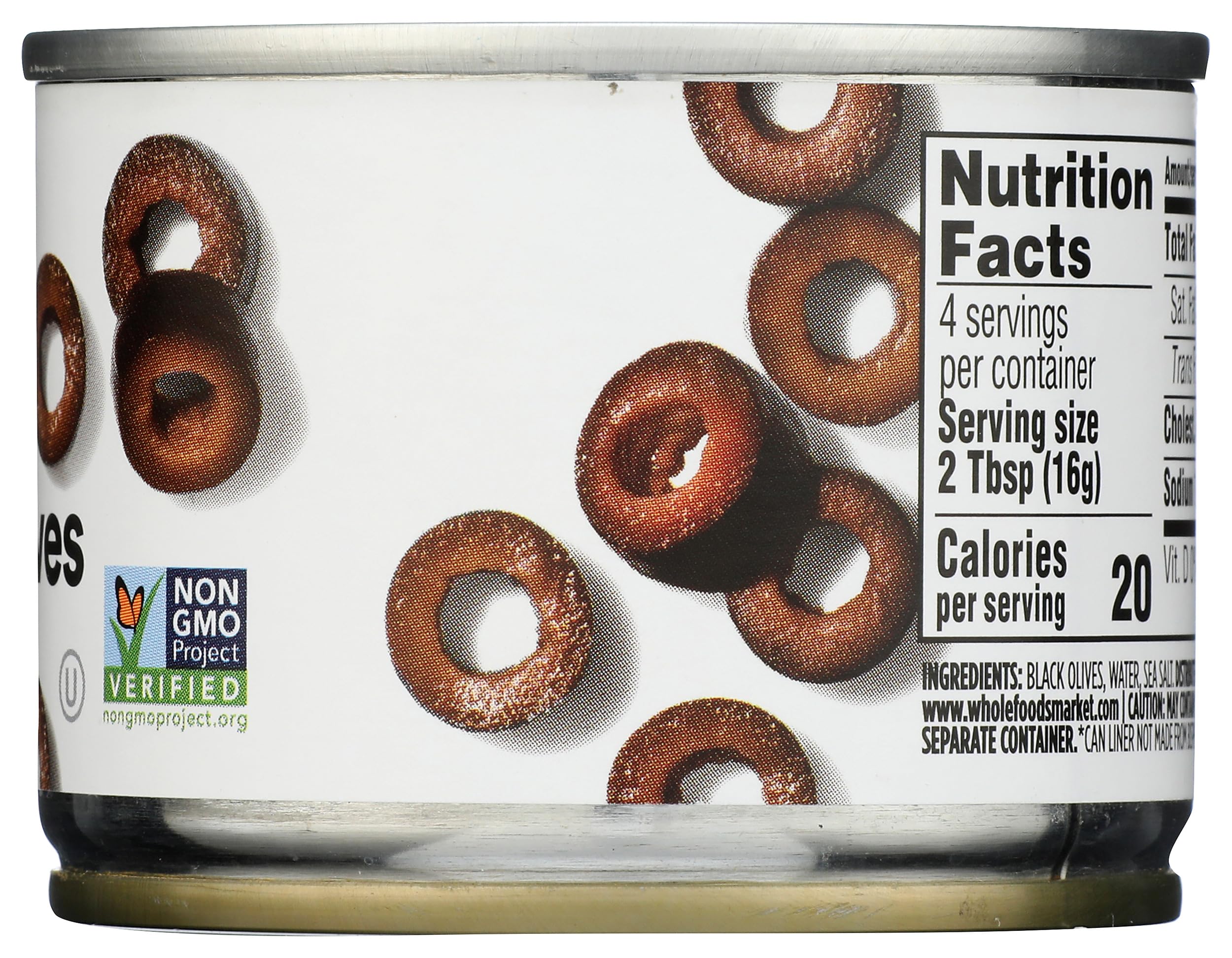 365 by Whole Foods Market olives certified kosher for versatile kitchen use.