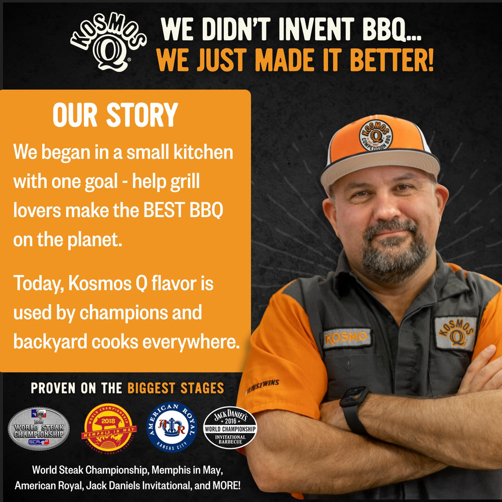Kosmos Q Honey Killer Bee BBQ Rub packaging detail