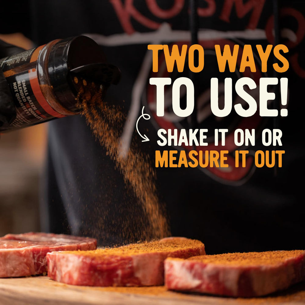 Kosmos Q Honey Killer Bee BBQ Rub sugar texture closeup