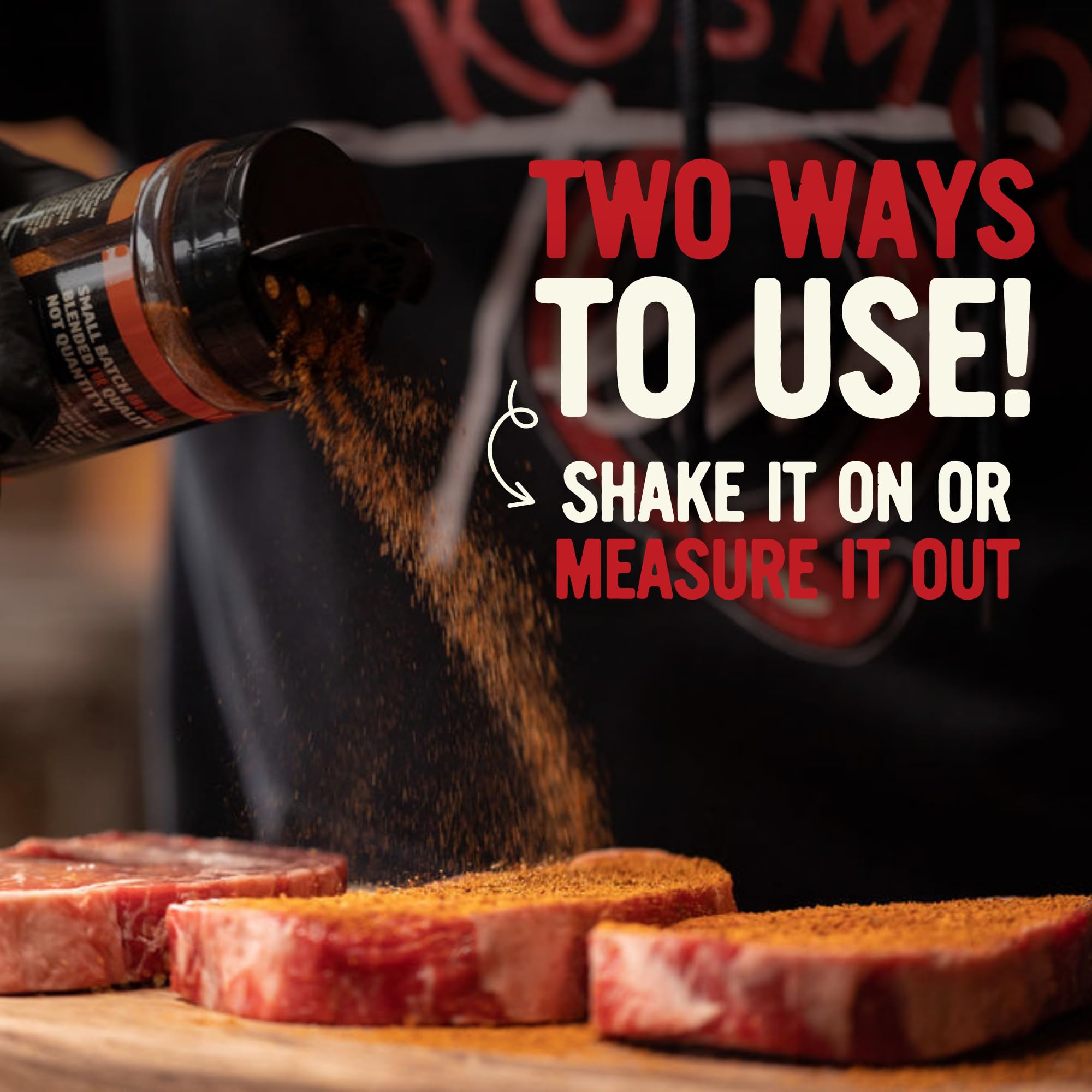 Kosmos Q Hot Dirty Bird multi-meat use, versatile spice for any barbecue