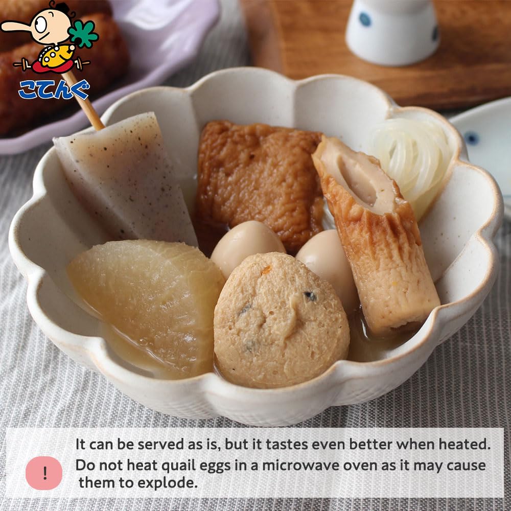 Koten-gu camping companion oden warms easily with hot water