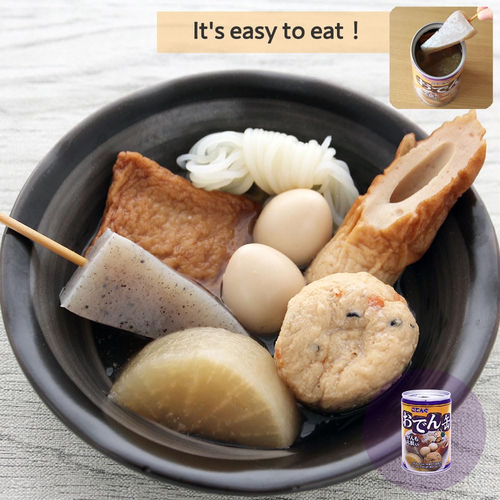 Koten-gu oden with quail egg offers a comforting ready-to-eat snack